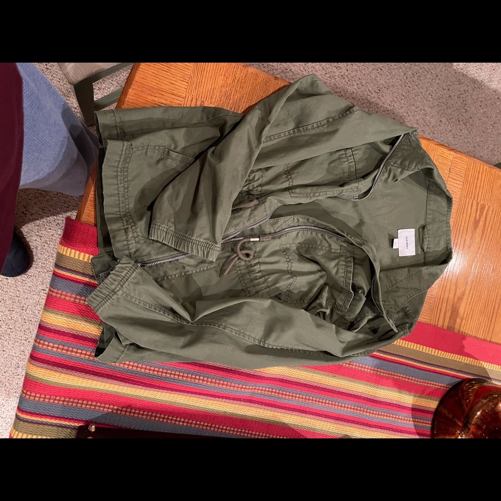 Green Old Navy jacket